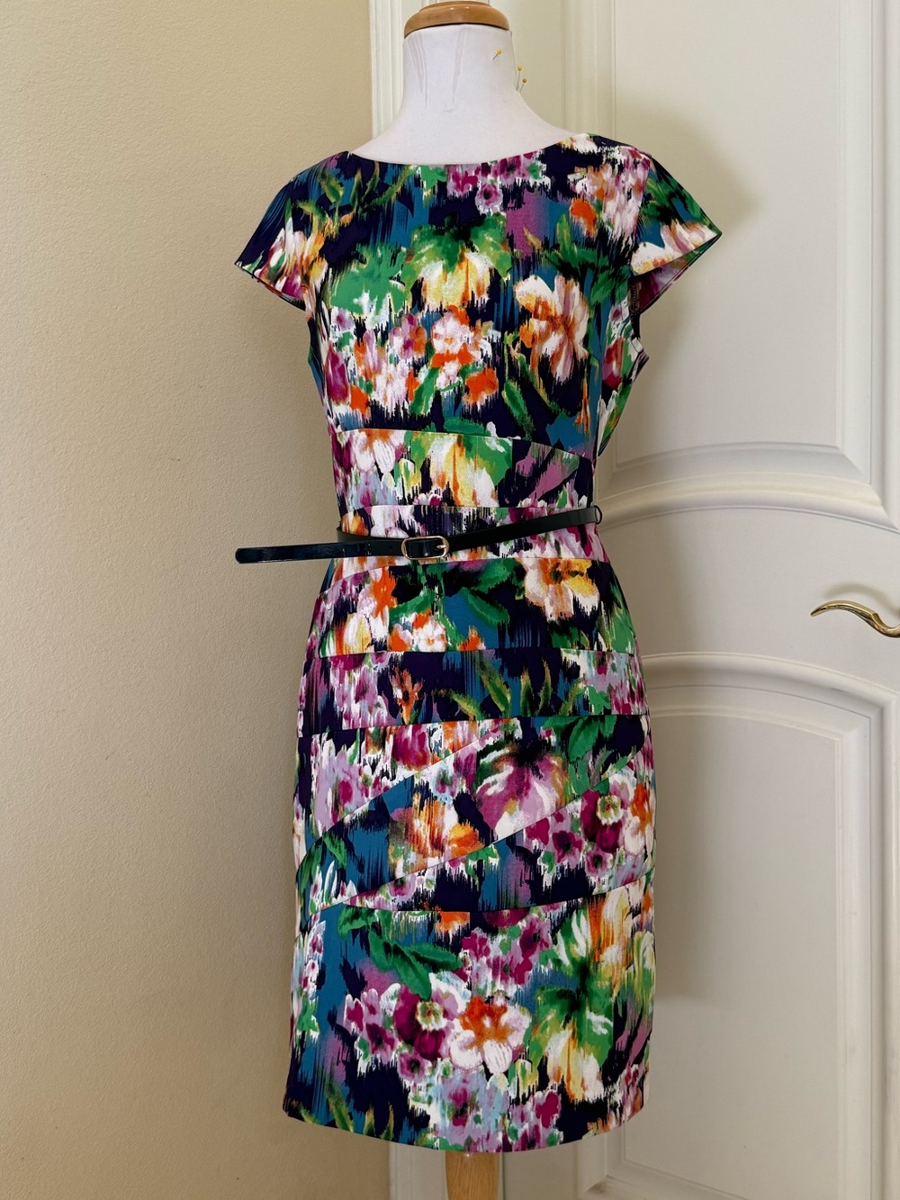 New -AGB colorful floral dress